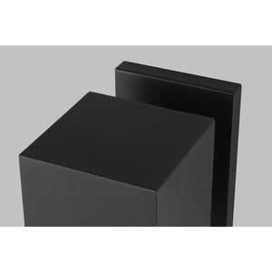 Pohl Medium One Light Wall Lantern Black - Visual Comfort Outdoor Lighting