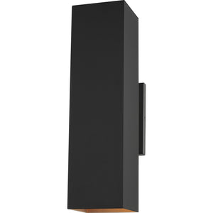 Pohl Large Two Light Wall Lantern Black - Visual Comfort Outdoor Lighting