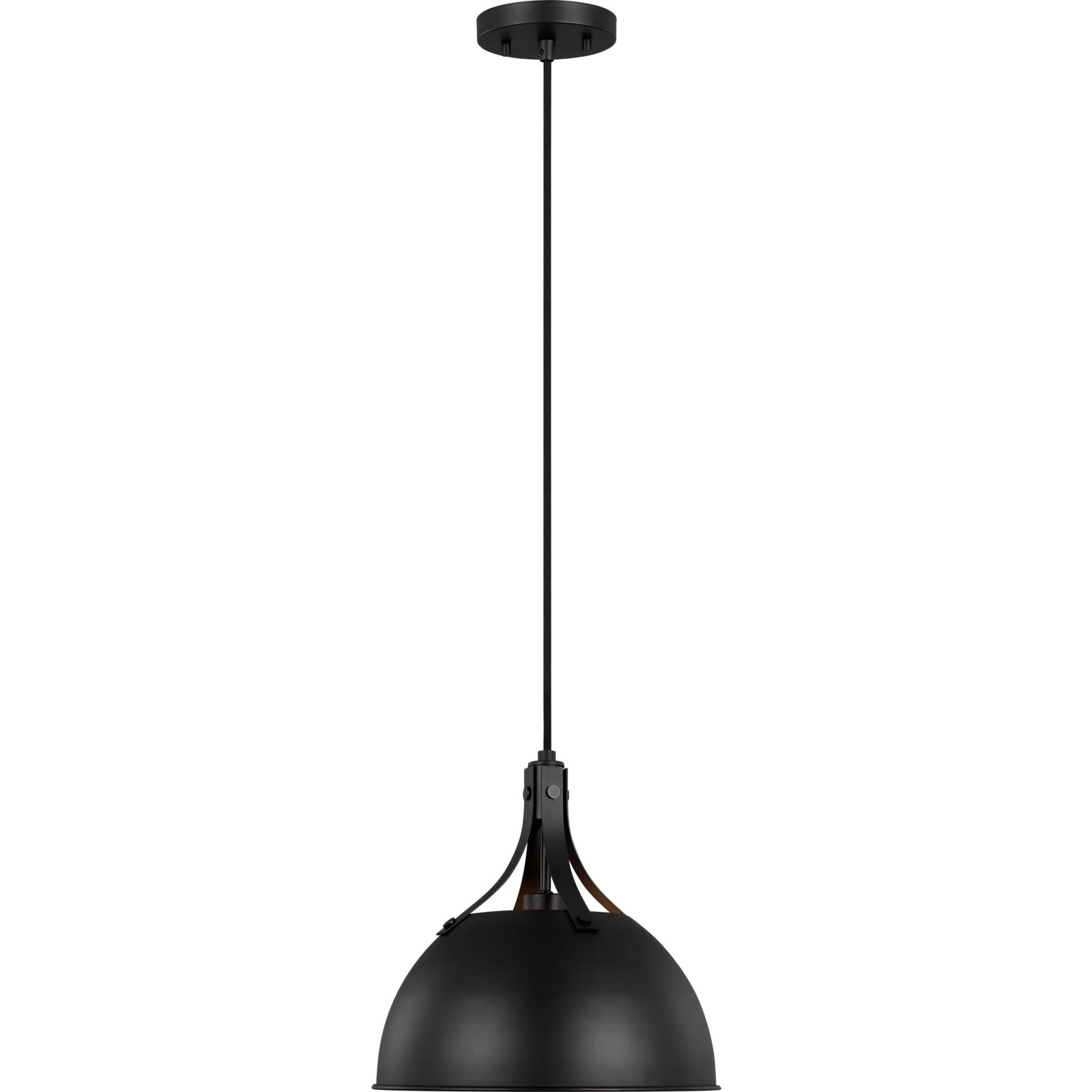 Rockland One Light Pendant Brushed Nickel - Visual Comfort Ceiling Lights