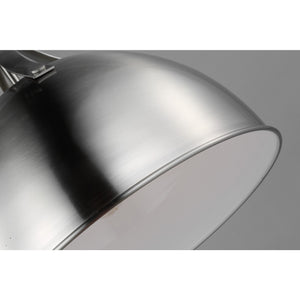 Rockland One Light Pendant Brushed Nickel - Visual Comfort Ceiling Lights