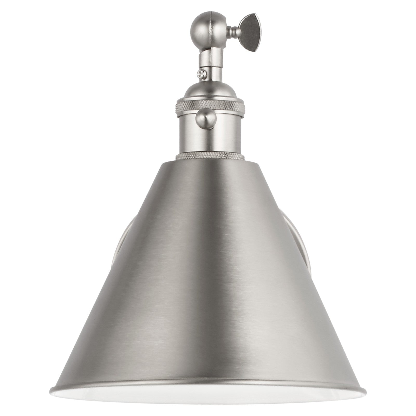 Salem Single Arm One Light Sconce Midnight Black - Visual Comfort Wall Lights