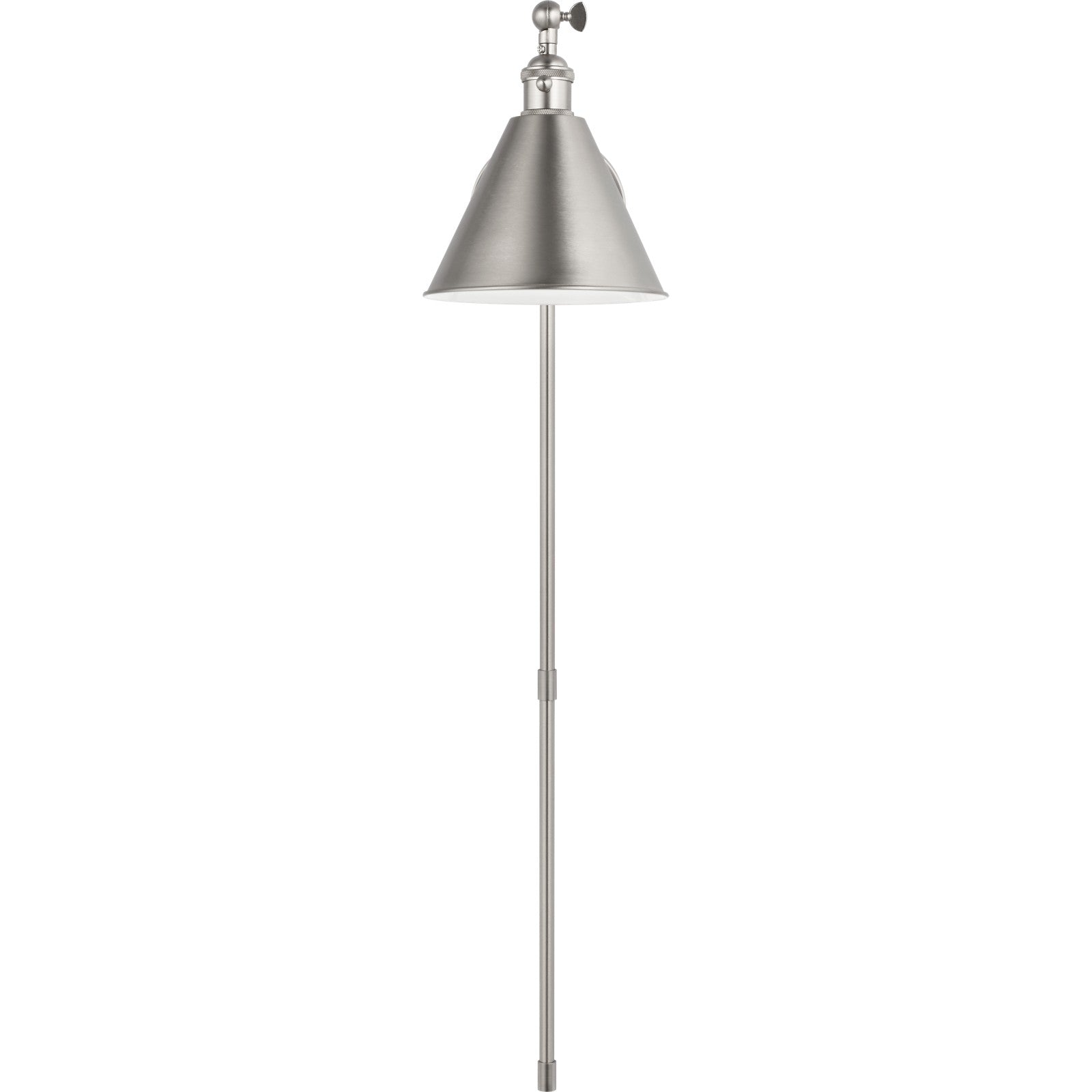 Salem Single Arm One Light Sconce Midnight Black - Visual Comfort Wall Lights