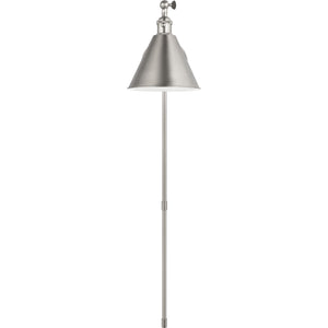 Salem Single Arm One Light Sconce Midnight Black - Visual Comfort Wall Lights