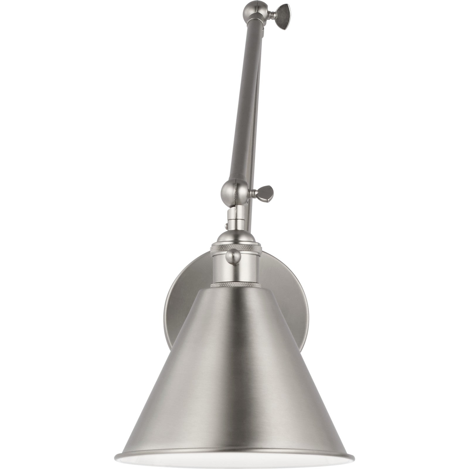 Salem Double Arm One Light Sconce Midnight Black - Visual Comfort Wall Lights