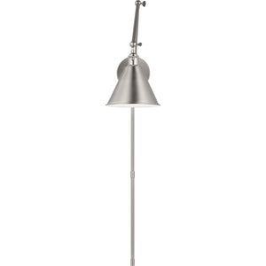 Salem Double Arm One Light Sconce Midnight Black - Visual Comfort Wall Lights