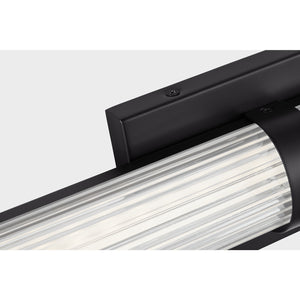 Syden Small LED Wall / Bath Midnight Black Bulbs Inc - Visual Comfort Wall Lights