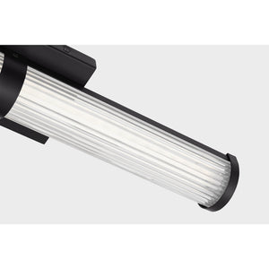 Syden Medium LED Wall / Bath Midnight Black Bulbs Inc - Visual Comfort Wall Lights