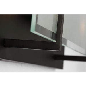 Syll Two Light Wall / Bath Sconce in Midnight Black - Visual Comfort Wall Lights