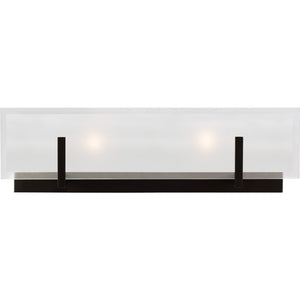 Syll Two Light Wall / Bath Sconce in Midnight Black - Visual Comfort Wall Lights