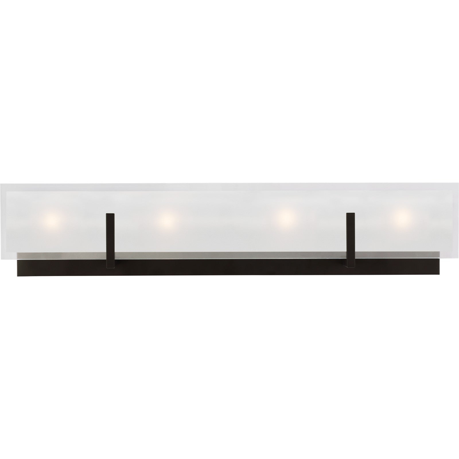 Syll Four Light Wall / Bath Sconce in Midnight Black - Visual Comfort Wall Lights
