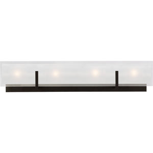 Syll Four Light Wall / Bath Sconce in Midnight Black - Visual Comfort Wall Lights