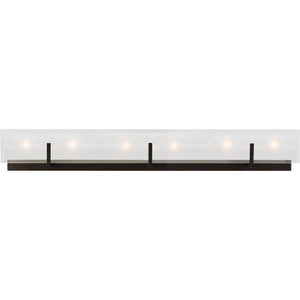 Syll Six Light Wall / Bath Sconce in Midnight Black - Visual Comfort Wall Lights