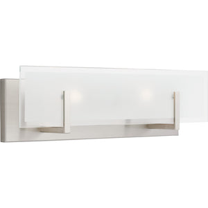 Syll Two Light Wall / Bath Sconce in Midnight Black
