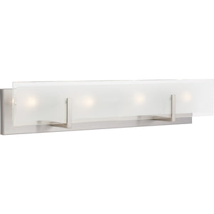 Syll Four Light Wall / Bath Sconce in Midnight Black