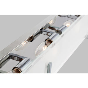 Syll Four Light Wall / Bath Sconce in Midnight Black - Visual Comfort Wall Lights
