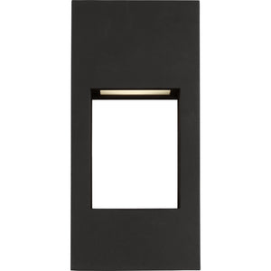 Testa Small LED Outdoor Wall Lantern Black Bulbs Inc - Visual Comfort Outdoor Lighting