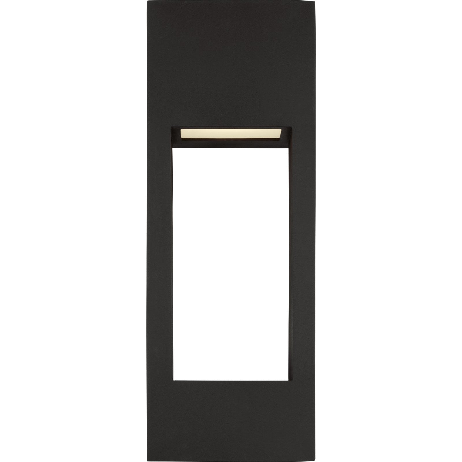 Testa Large LED Outdoor Wall Lantern Black Bulbs Inc - Visual Comfort Outdoor Lighting
