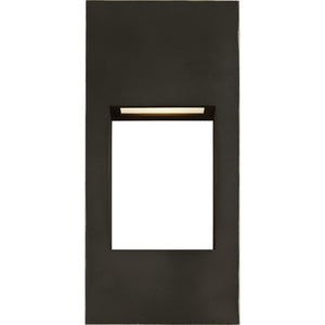 Testa Small LED Outdoor Wall Lantern Black Bulbs Inc - Visual Comfort Outdoor Lighting