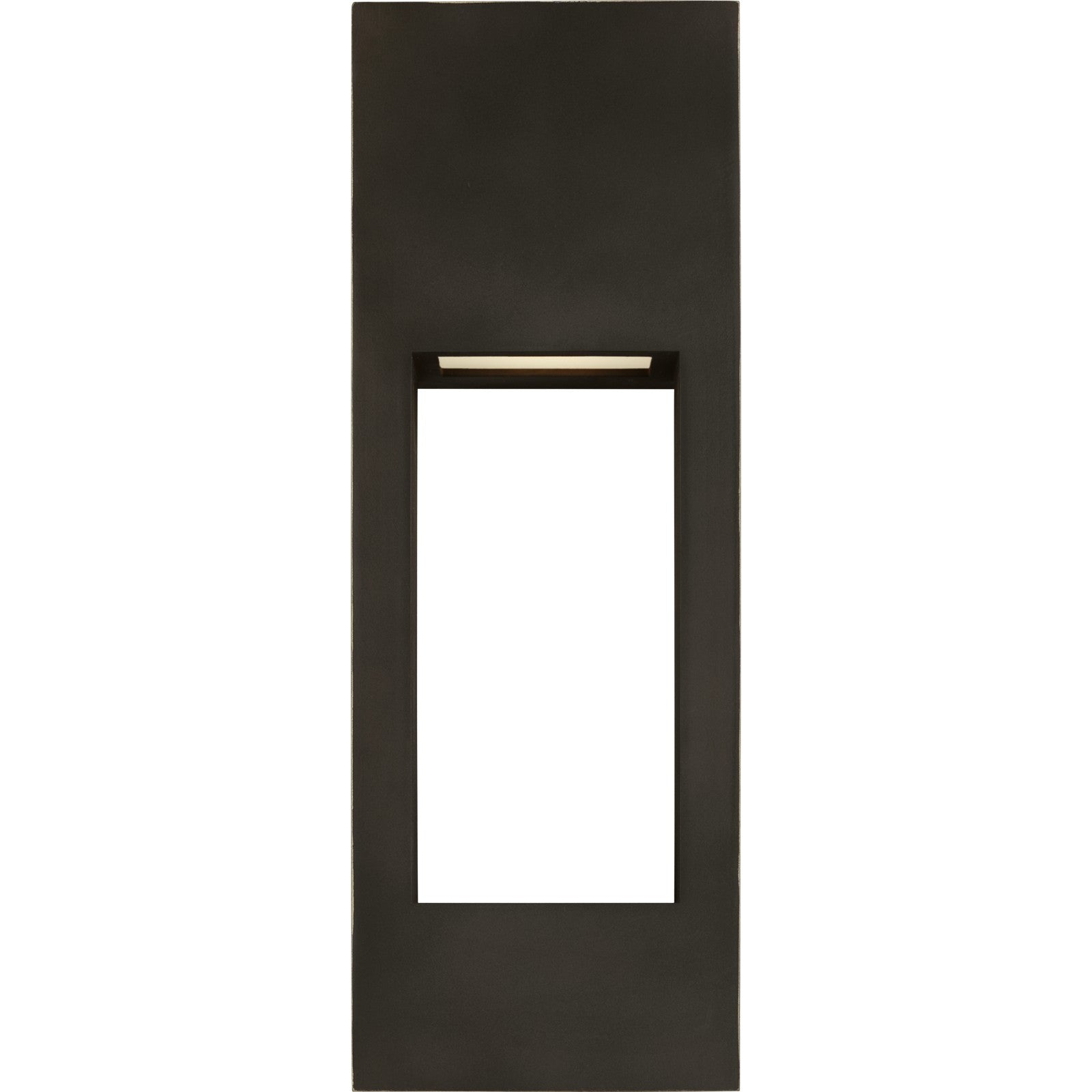 Testa Medium LED Outdoor Wall Lantern Black Bulbs Inc - Visual Comfort Outdoor Lighting