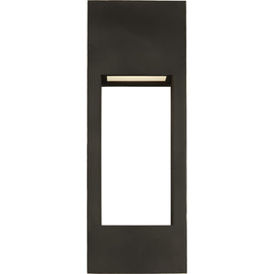 Testa Large LED Outdoor Wall Lantern Black Bulbs Inc - Visual Comfort Outdoor Lighting
