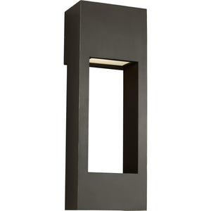 Testa Large LED Outdoor Wall Lantern Black Bulbs Inc - Visual Comfort Outdoor Lighting