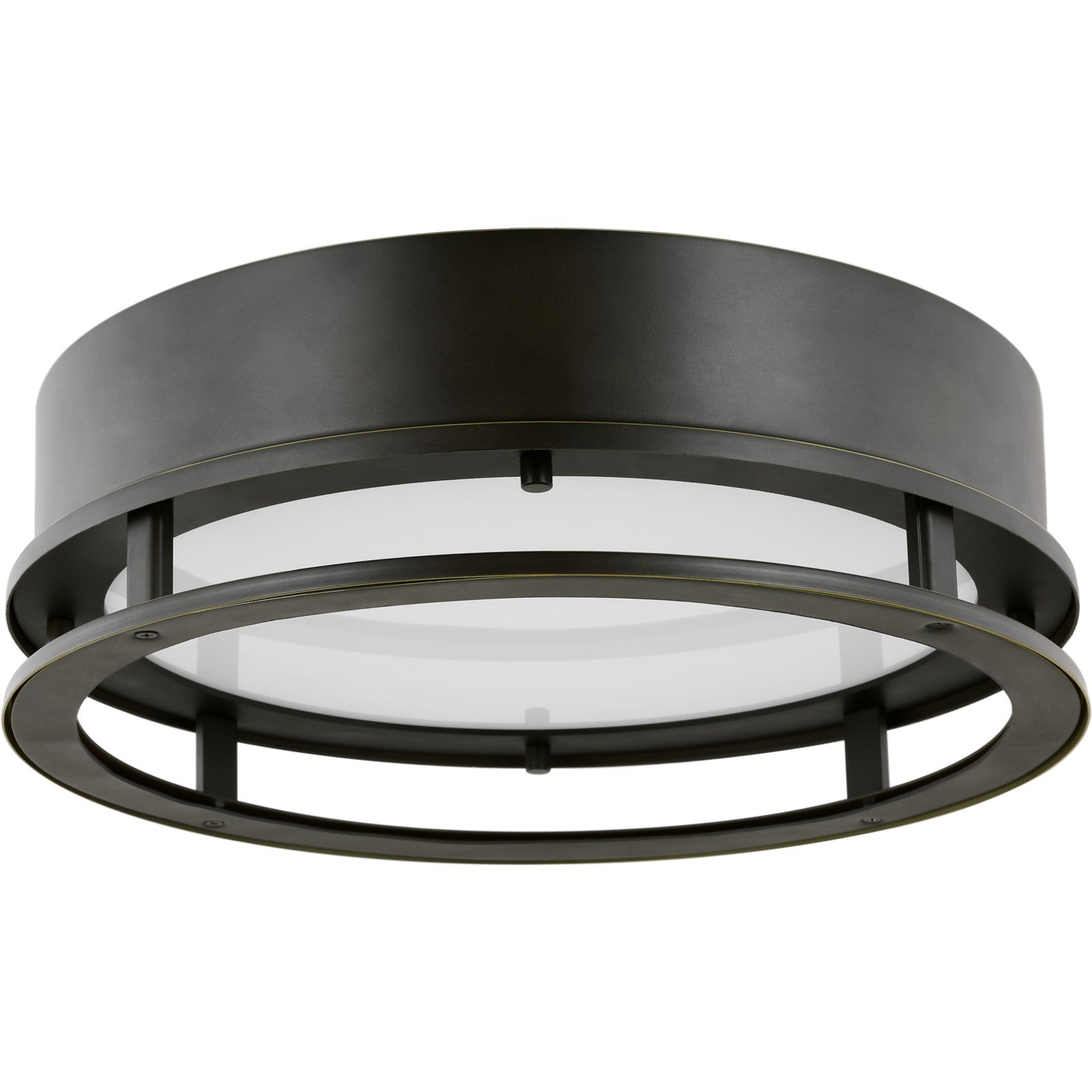 Union LED Outdoor Flush Mount Black Bulbs Inc - Visual Comfort Outdoor Lighting