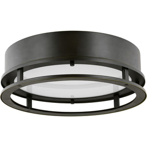 Union LED Outdoor Flush Mount Black Bulbs Inc - Visual Comfort Outdoor Lighting