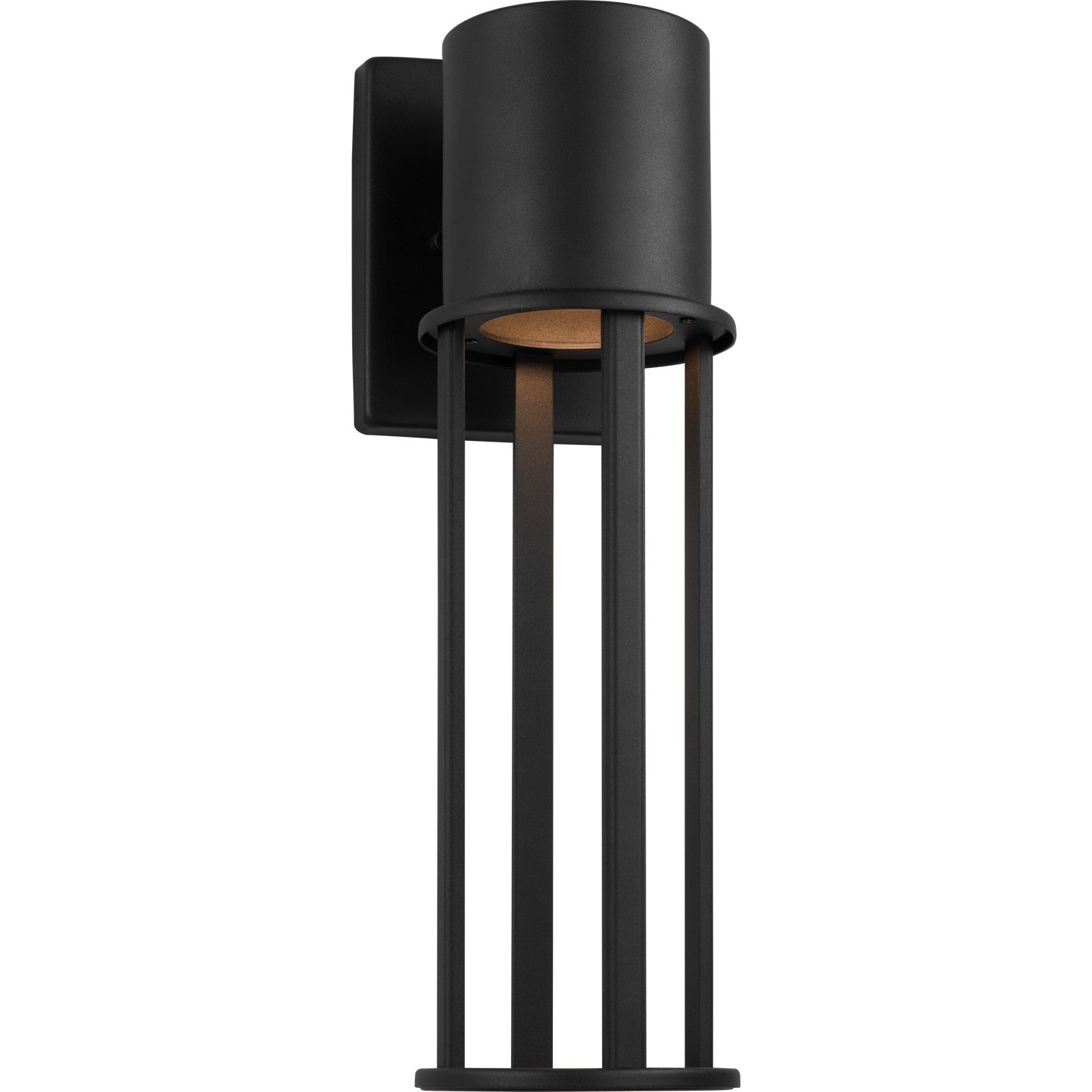 Union Large LED Outdoor Wall Lantern Black - Visual Comfort Outdoor Lighting