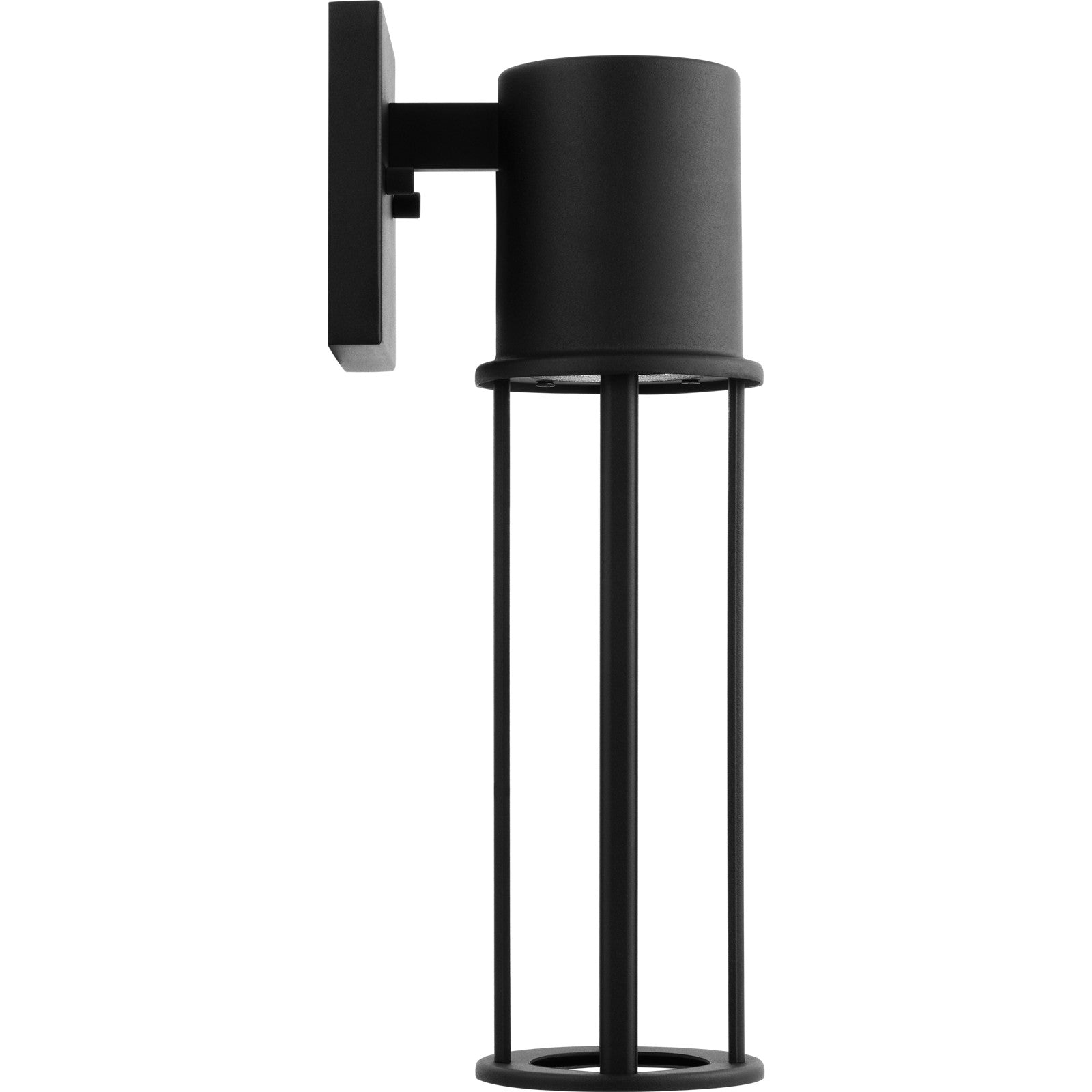 Union Medium LED Outdoor Wall Lantern Black Bulbs Inc - Visual Comfort Outdoor Lighting