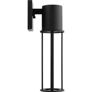Union Medium LED Outdoor Wall Lantern Black Bulbs Inc - Visual Comfort Outdoor Lighting