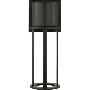 Union Small LED Outdoor Wall Lantern Black Bulbs Inc - Visual Comfort Outdoor Lighting
