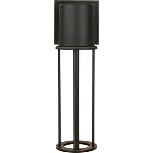 Union Medium LED Outdoor Wall Lantern Black Bulbs Inc - Visual Comfort Outdoor Lighting