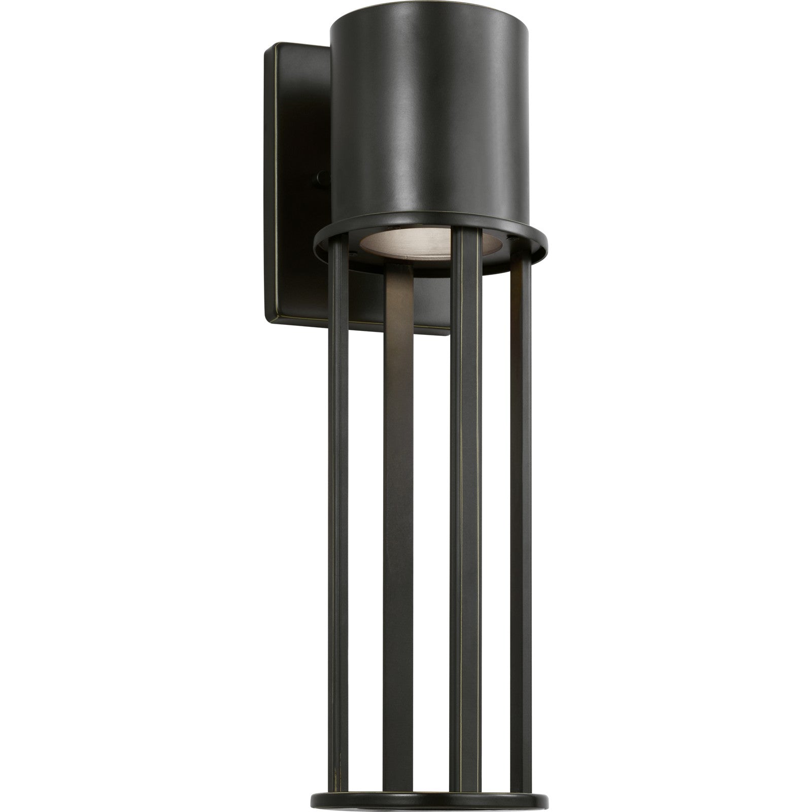 Union Large LED Outdoor Wall Lantern Black - Visual Comfort Outdoor Lighting