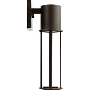 Union Medium LED Outdoor Wall Lantern Black Bulbs Inc - Visual Comfort Outdoor Lighting