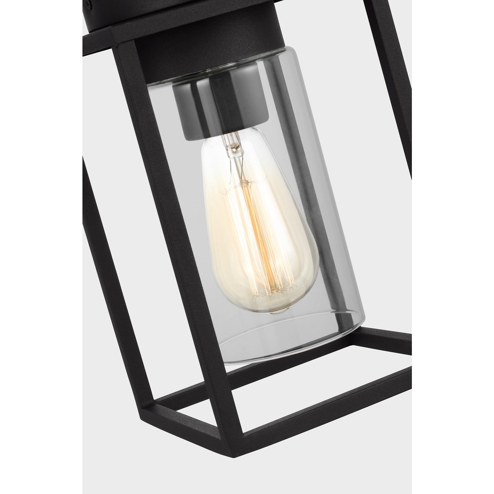 Vado One Light Outdoor Flush Mount Black - Visual Comfort Outdoor Lighting