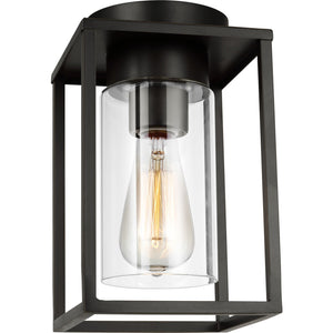 Vado One Light Outdoor Flush Mount Black - Visual Comfort Outdoor Lighting