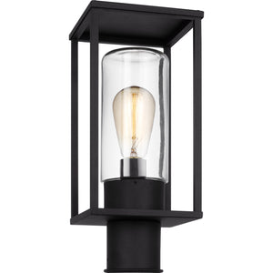 Vado One Light Outdoor Post Lantern Black - Visual Comfort Outdoor Lighting