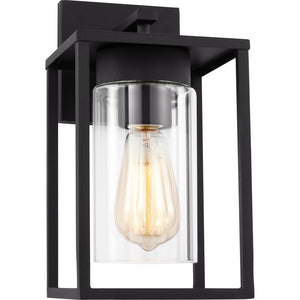 Vado Small One Light Outdoor Wall Lantern Black - Visual Comfort Outdoor Lighting