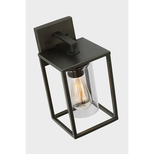 Vado Small One Light Outdoor Wall Lantern Black - Visual Comfort Outdoor Lighting