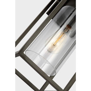 Vado Large One Light Outdoor Wall Lantern Black - Visual Comfort Outdoor Lighting