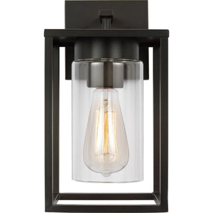 Vado Small One Light Outdoor Wall Lantern Black - Visual Comfort Outdoor Lighting