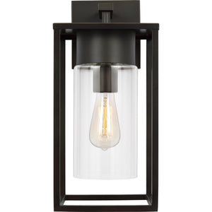 Vado Large One Light Outdoor Wall Lantern Black - Visual Comfort Outdoor Lighting