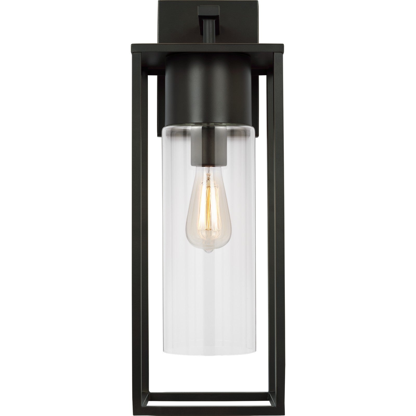 Vado Extra Large One Light Outdoor Wall Lantern Antique Bronze - Visual Comfort Outdoor Lighting