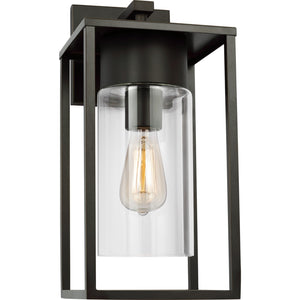 Vado Large One Light Outdoor Wall Lantern Black - Visual Comfort Outdoor Lighting