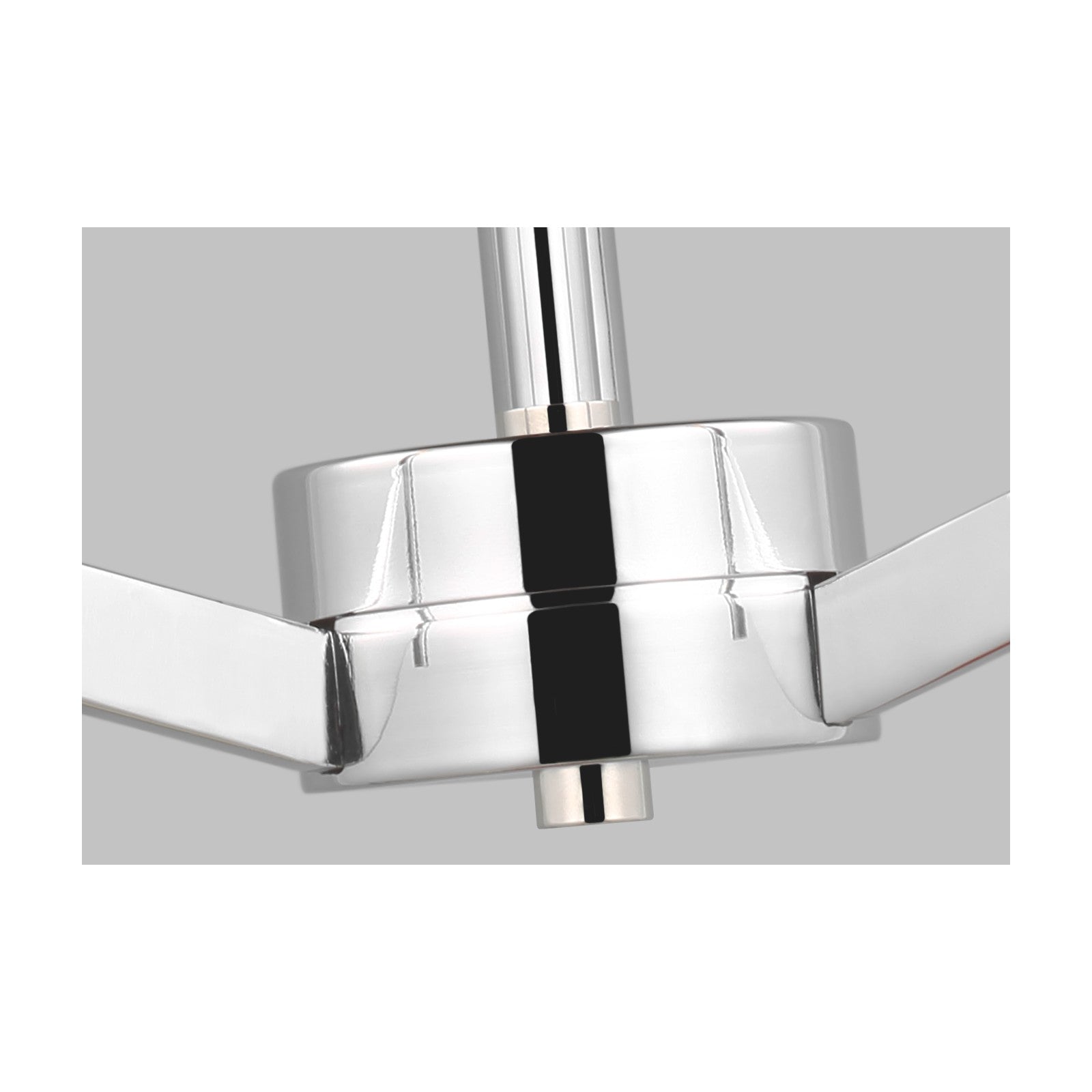 Vector Three Light Chandelier Chrome - Visual Comfort Ceiling Lights