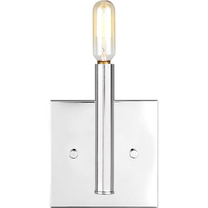 Vector One Light Wall / Bath Sconce Chrome - Visual Comfort Wall Lights