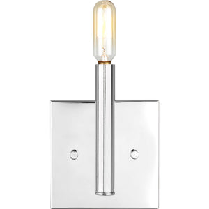 Vector One Light Wall / Bath Sconce Chrome - Visual Comfort Wall Lights