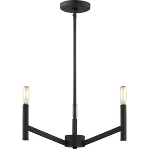 Vector Three Light Chandelier Chrome - Visual Comfort Ceiling Lights