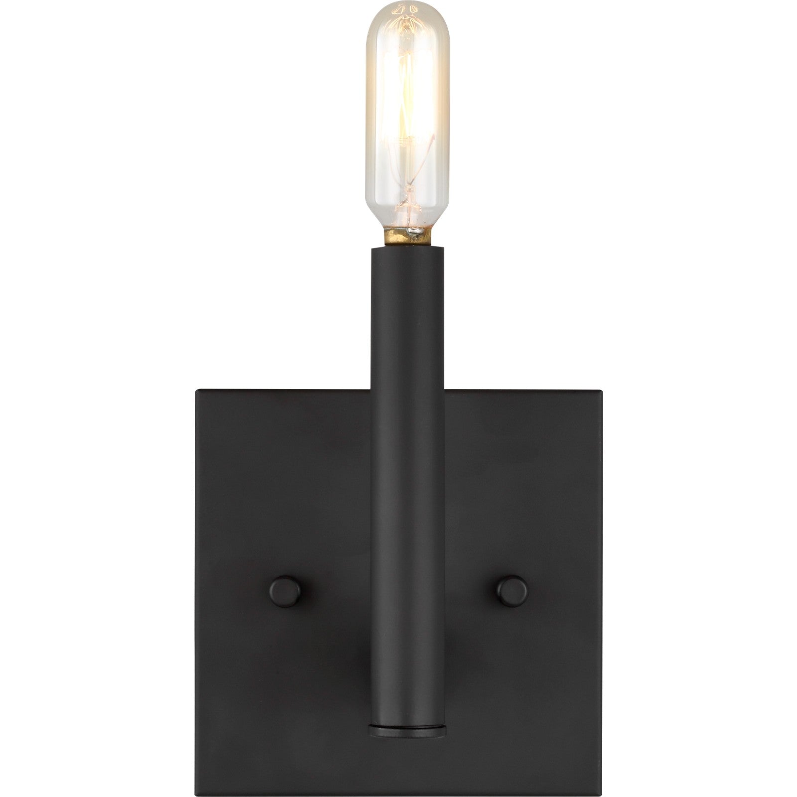 Vector One Light Wall / Bath Sconce Chrome - Visual Comfort Wall Lights