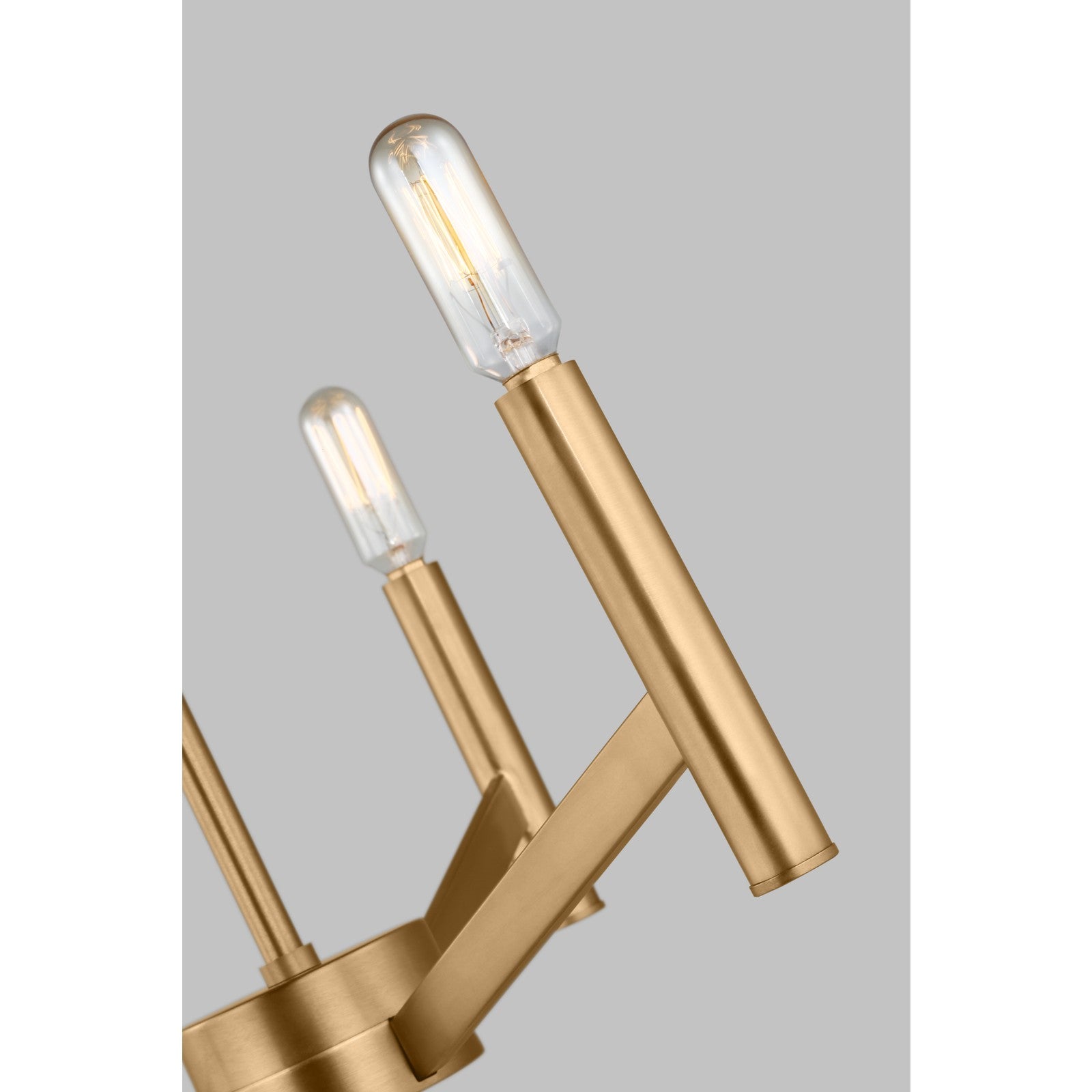 Vector Three Light Chandelier Chrome - Visual Comfort Ceiling Lights
